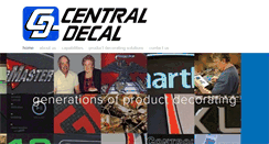 Desktop Screenshot of centraldecal.com